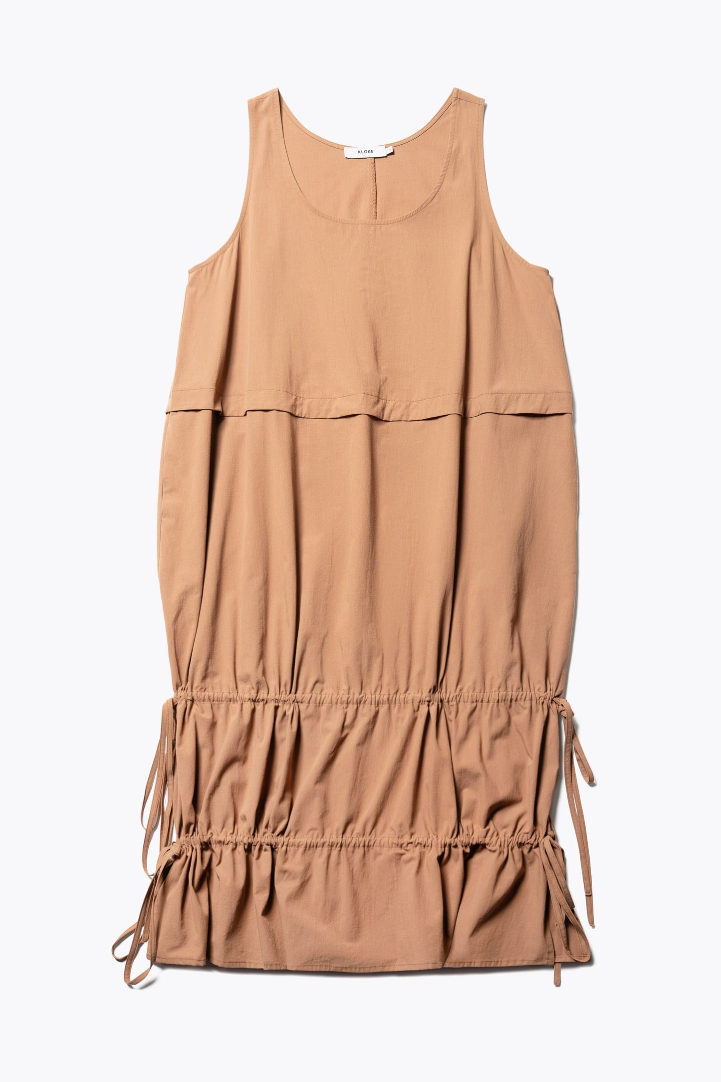 Cloud Tank Dress Toffee Brown