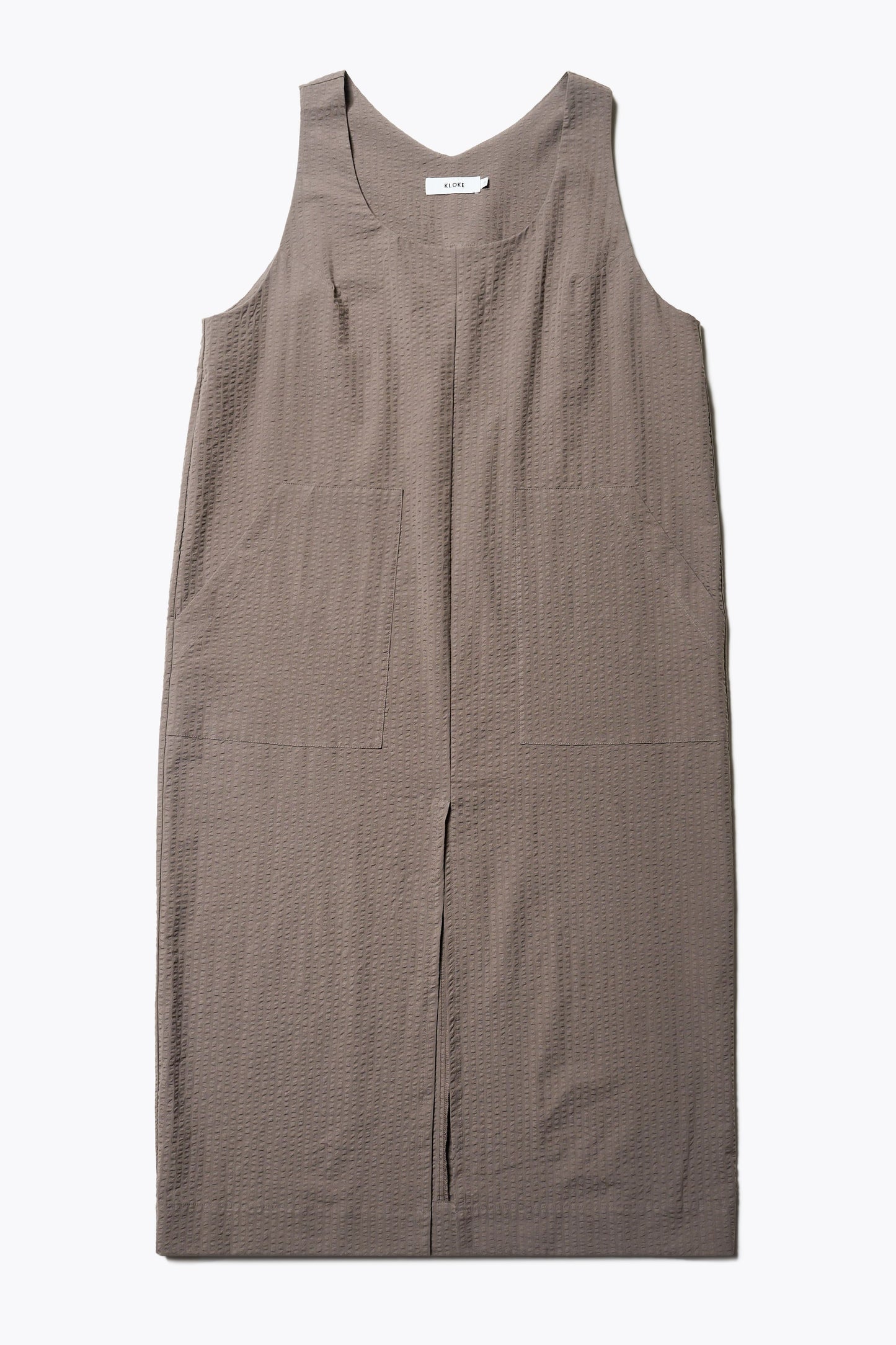 Forces Pinafore Dress Brown