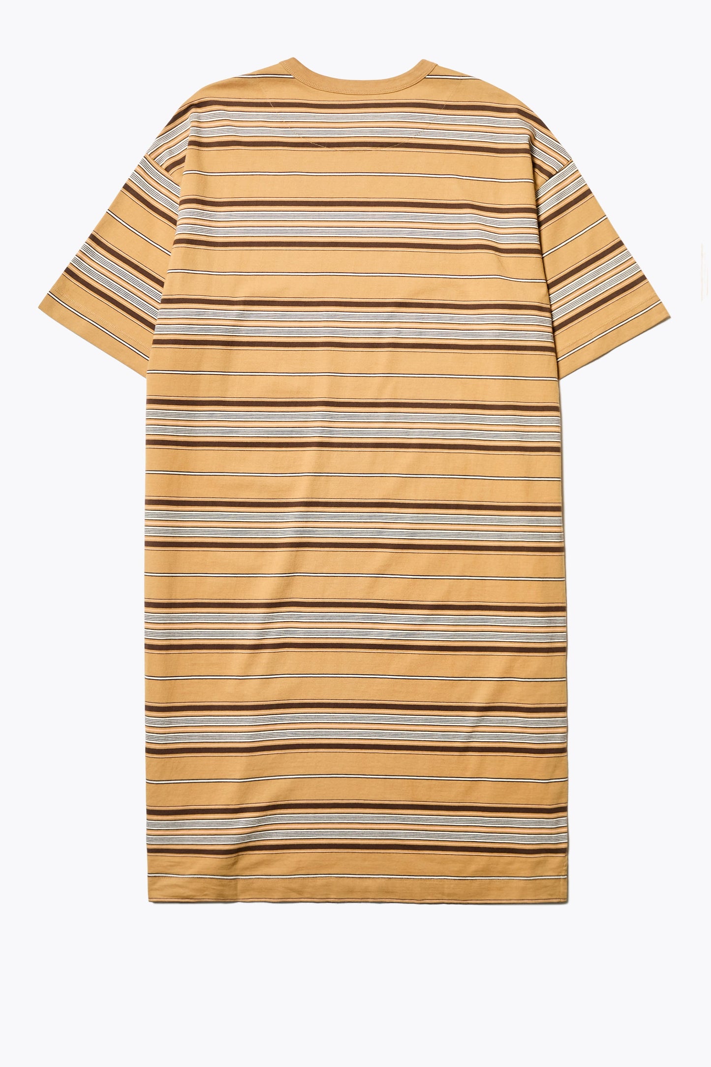 Nadir Dress Tan Stripe