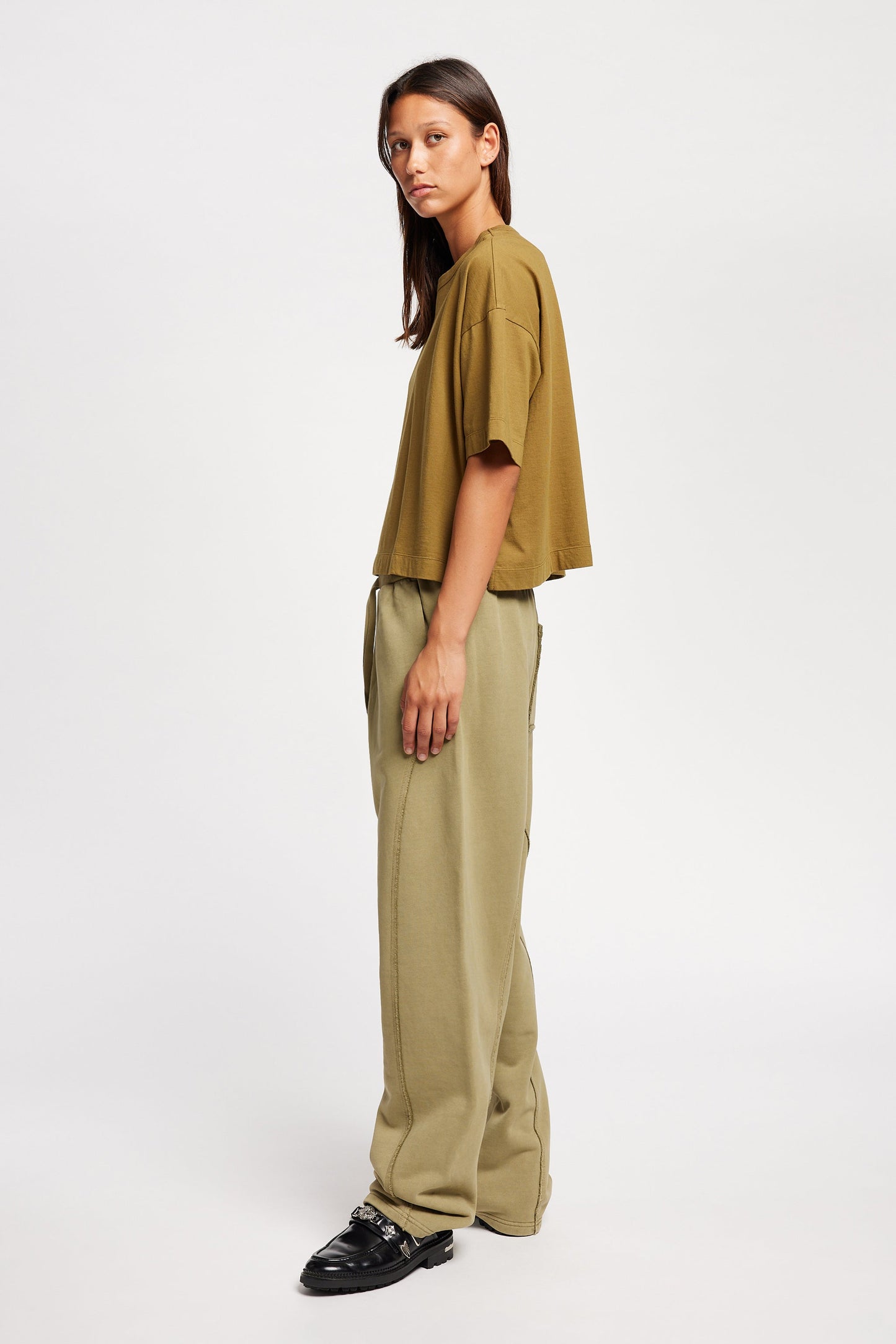 Obelisk Tee Olive Oil