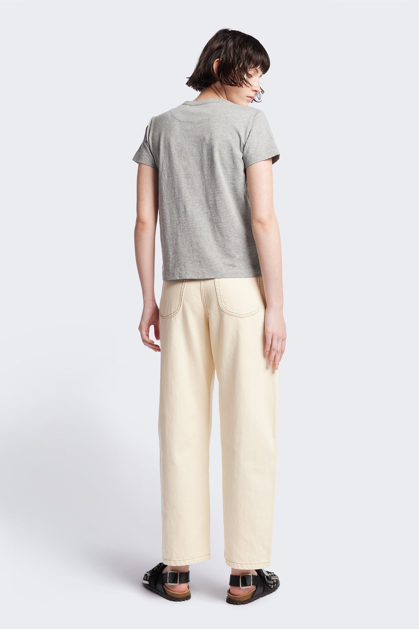 Oceania Tee Heather Grey