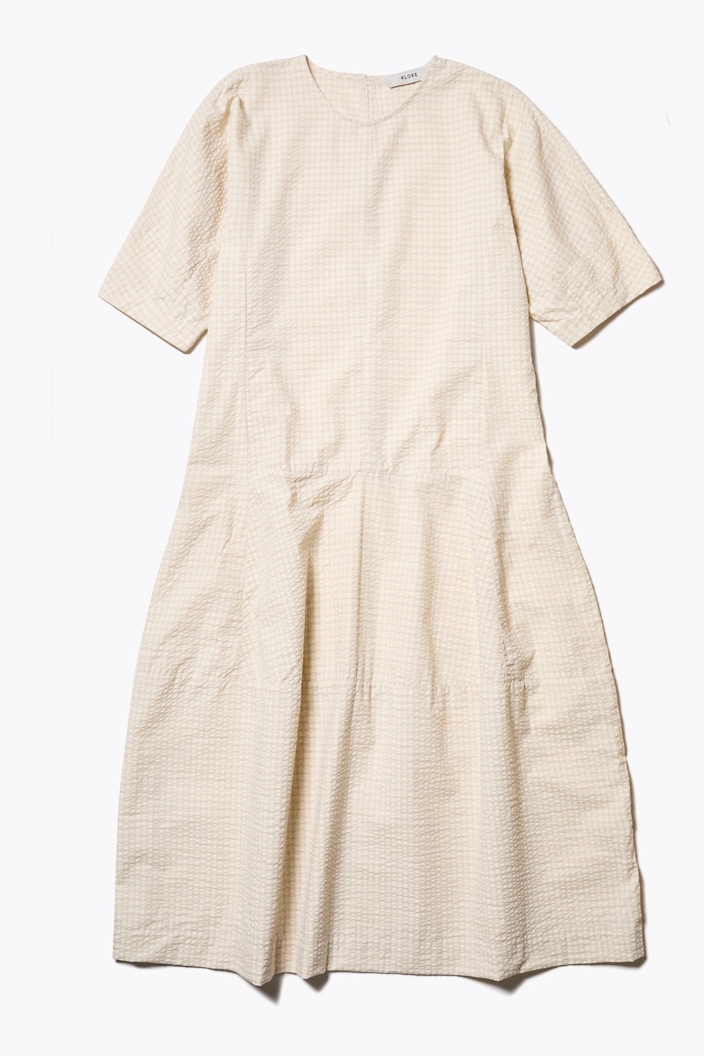 Scoria Dress Ecru