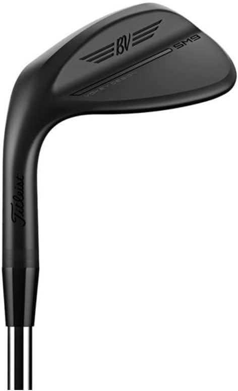 Men's Sm9 Golf Wedge, Jet Black, 52.12F