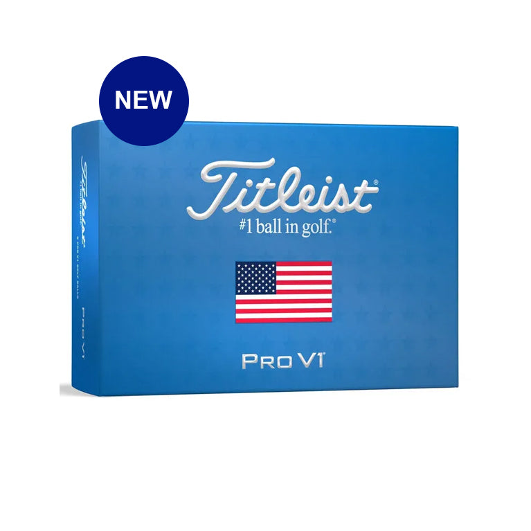 Pro V1 Limited Edition US Flag 2023 Golf Balls (4 Dozen Total 48)