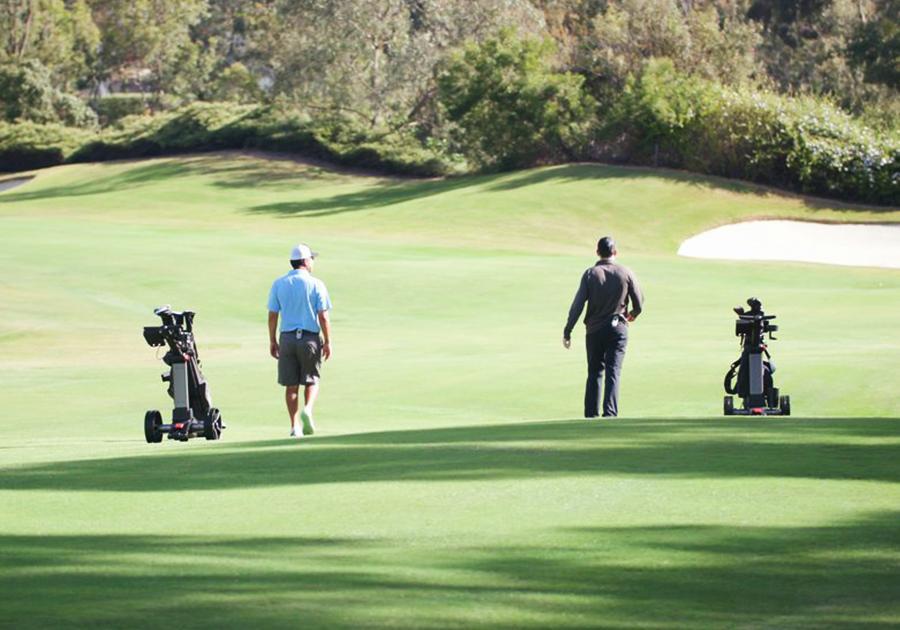 Last Day Sale Only $49.99 - Smart Follow Remote Control Lithium Golf Caddy