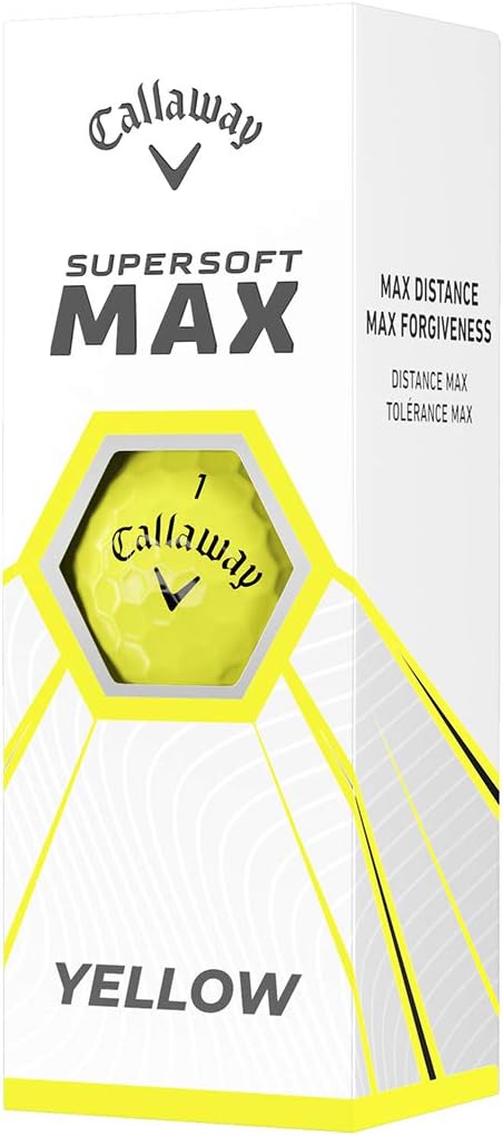 Supersoft Max Golf Balls 12B PK（8 Dozen Total 96）
