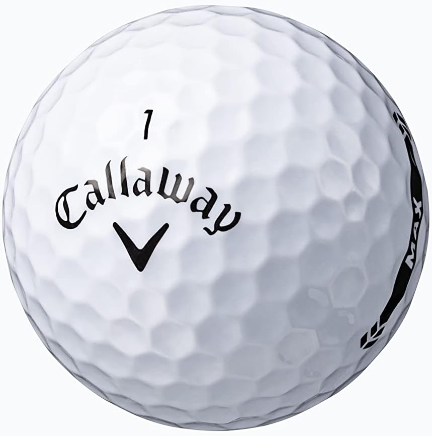 Supersoft MAX 23 Golf Balls, 1 Dozen (Pack of 12), 2 Pieces, White