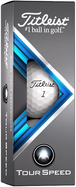 Titleist Tour Speed Golf Balls (One Dozen)