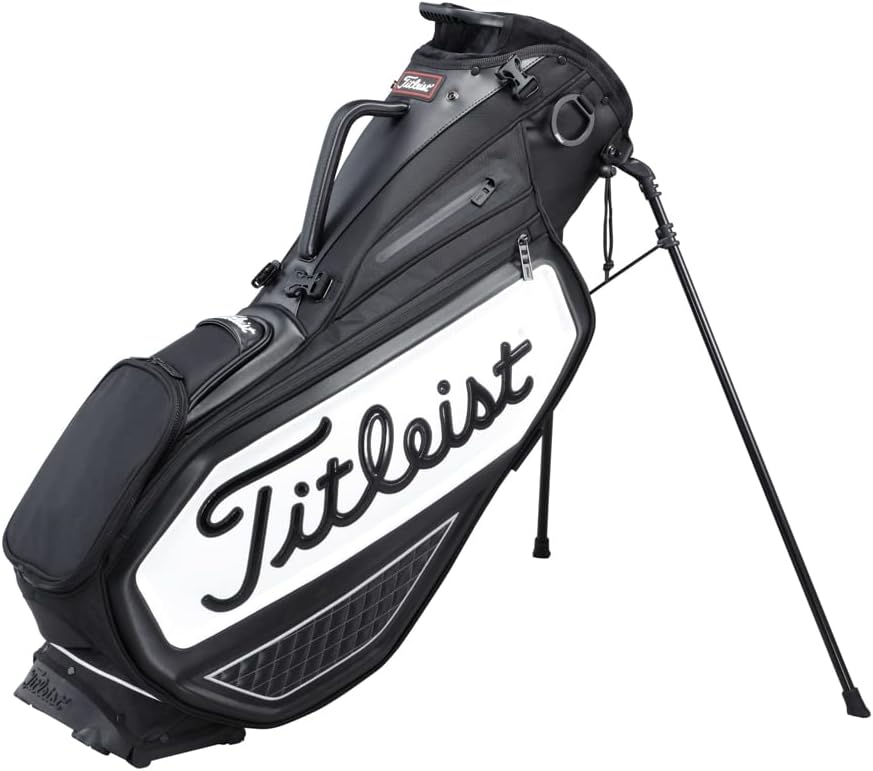 Premium Stand Bag - Black/White