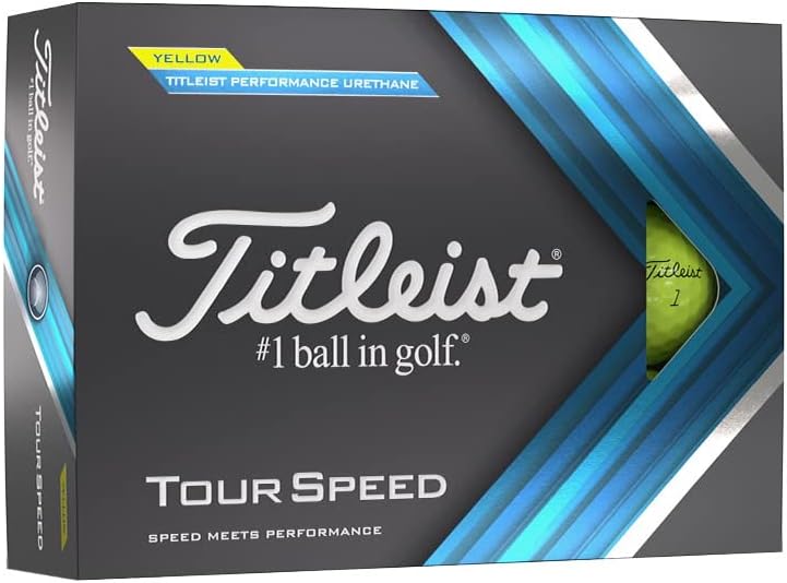 Titleist Tour Speed Golf Balls (One Dozen)