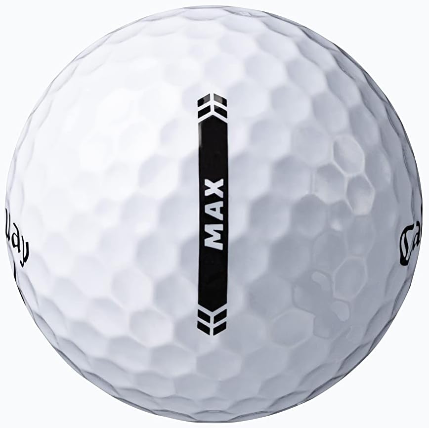 Supersoft MAX 23 Golf Balls, 1 Dozen (Pack of 12), 2 Pieces, White