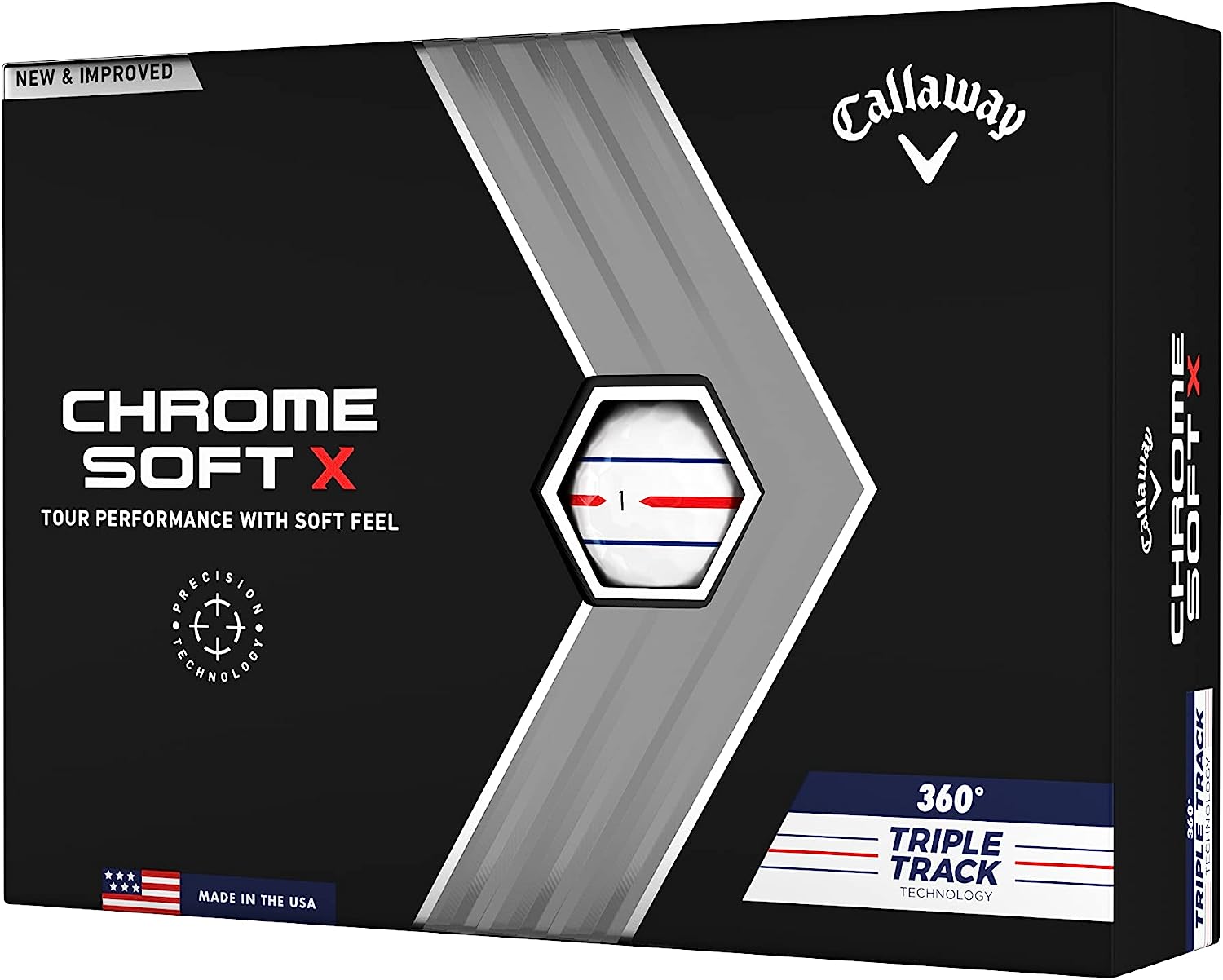 Golf 2022 Chrome Soft X Golf Balls