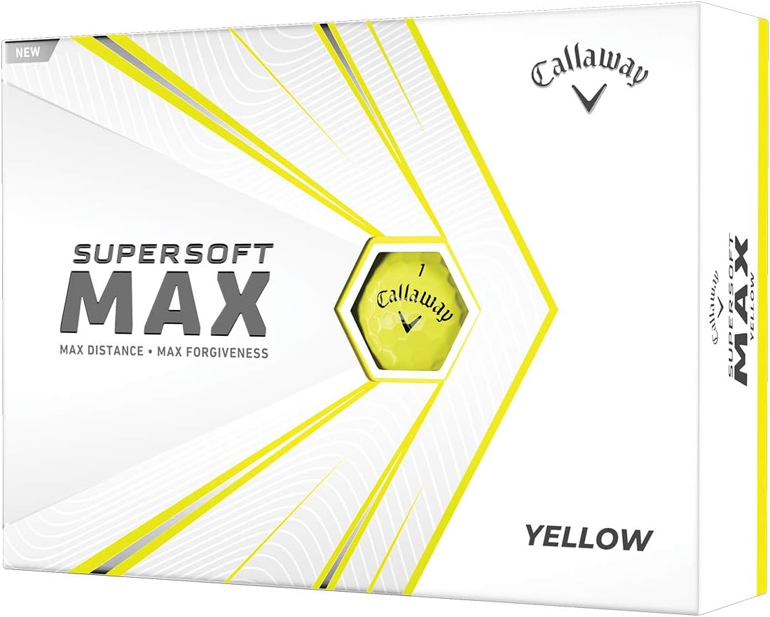 Supersoft Max Golf Balls 12B PK（8 Dozen Total 96）