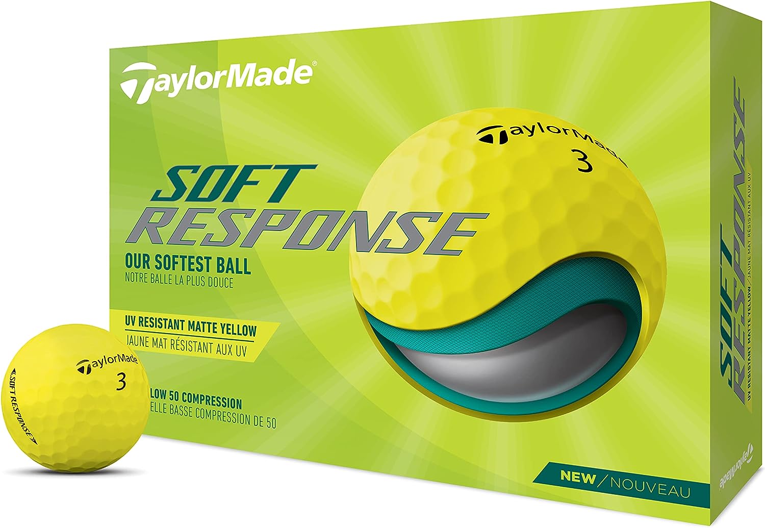 Soft Response Golf Balls（8 Dozen Total 96）