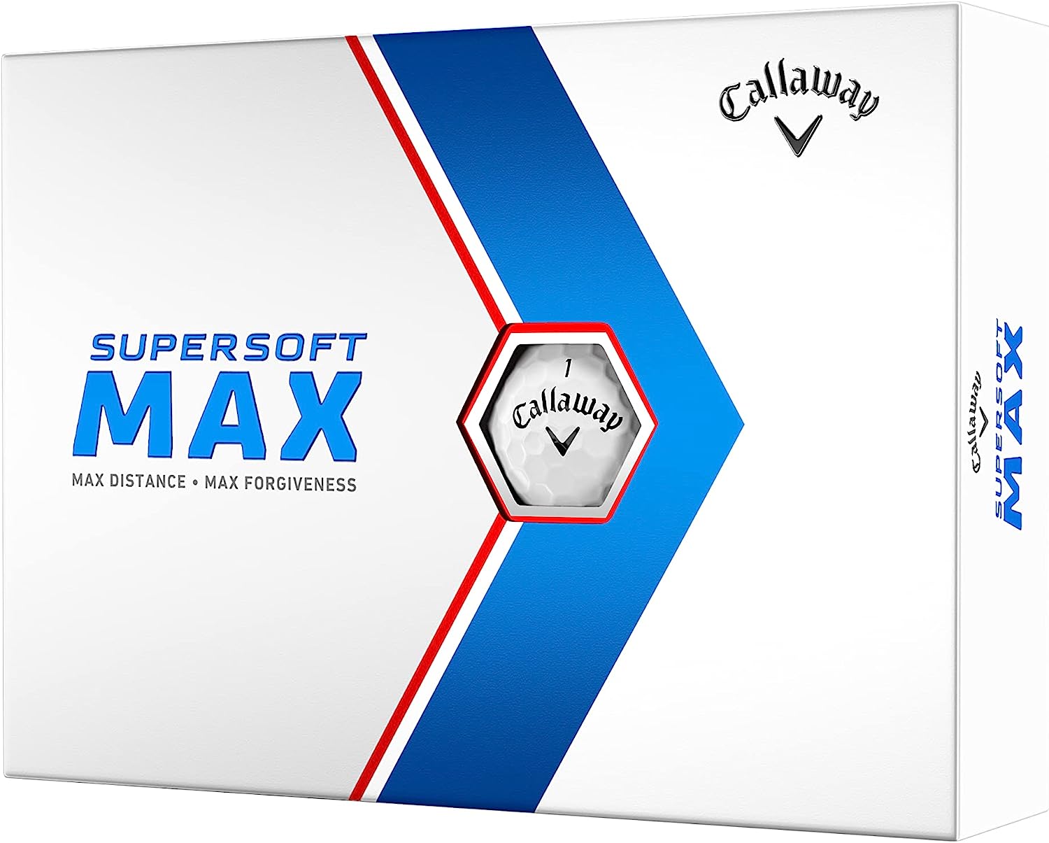 Supersoft Max Golf Balls 12B PK（8 Dozen Total 96）