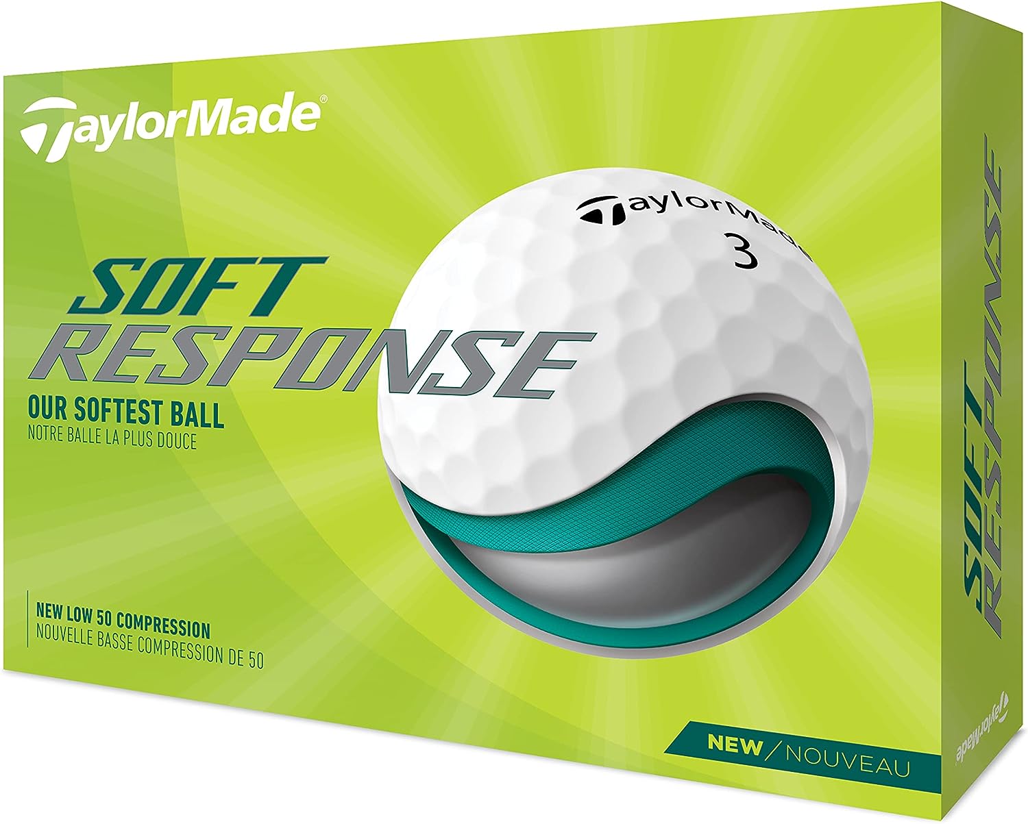 Soft Response Golf Balls（8 Dozen Total 96）