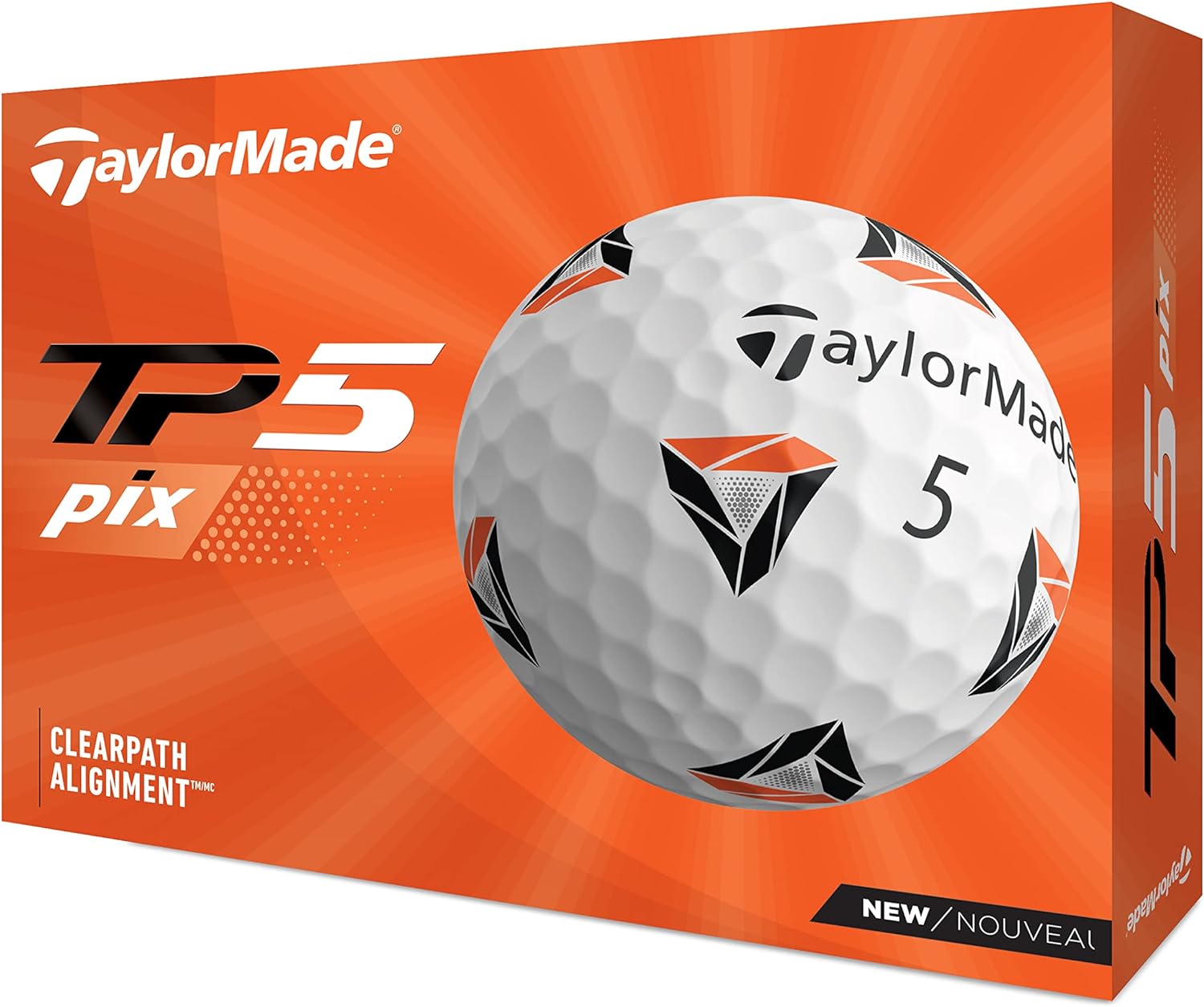 TP5 Pix 2.0 Golf Balls（8 Dozen Total 96）