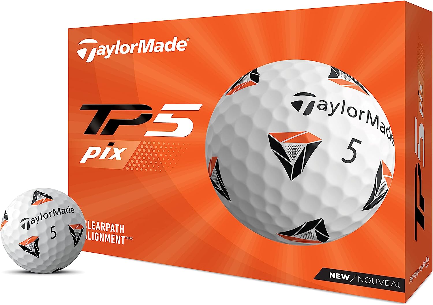 2021 Taylormade TP5 Golf Ball