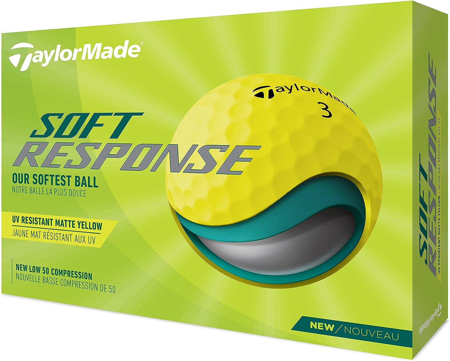 Soft Response Golf Balls（8 Dozen Total 96）
