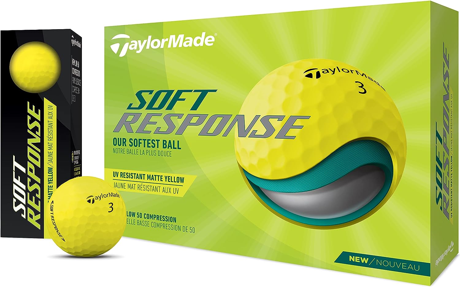 Soft Response Golf Balls（8 Dozen Total 96）