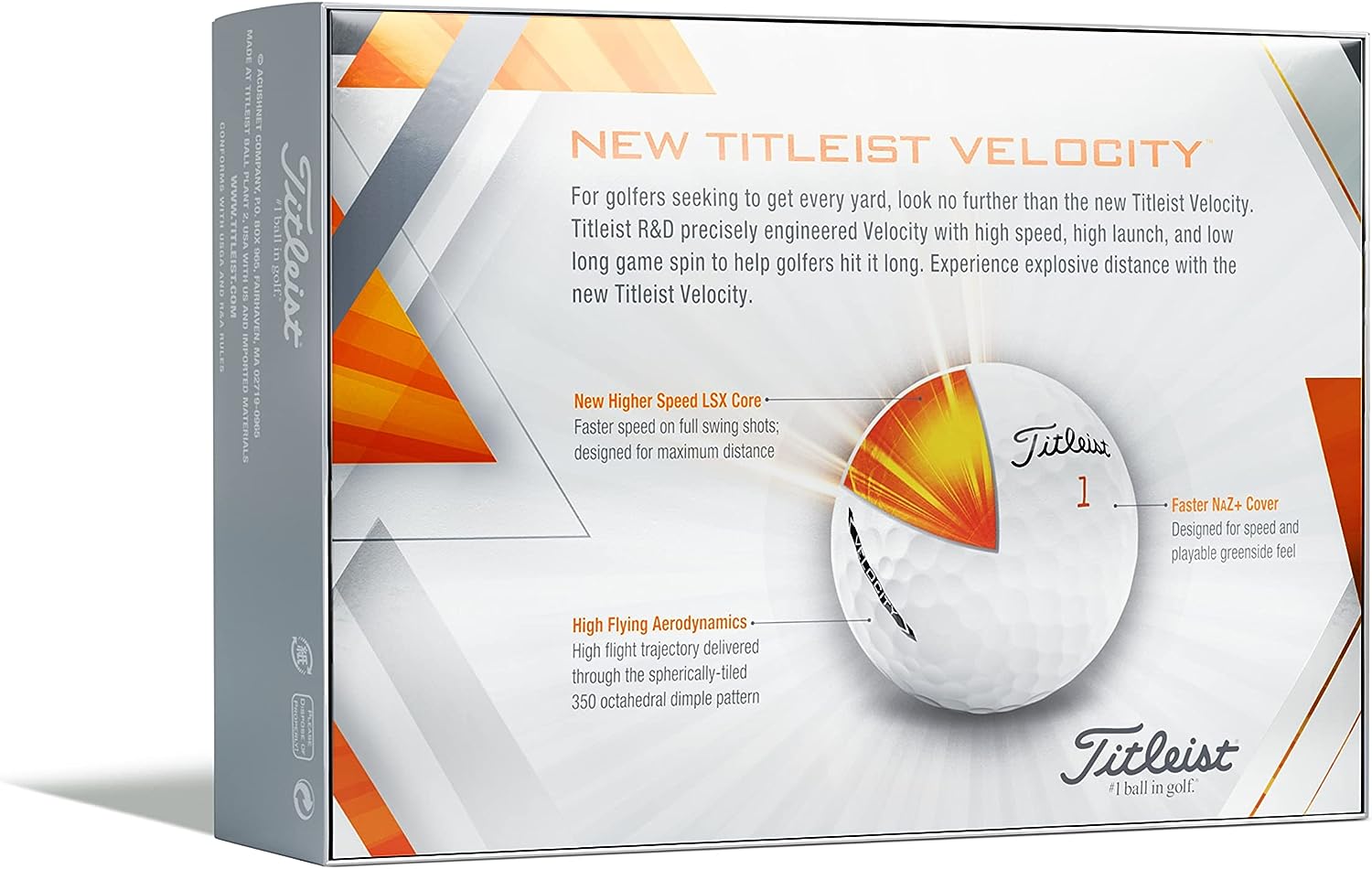 Velocity Golf Balls