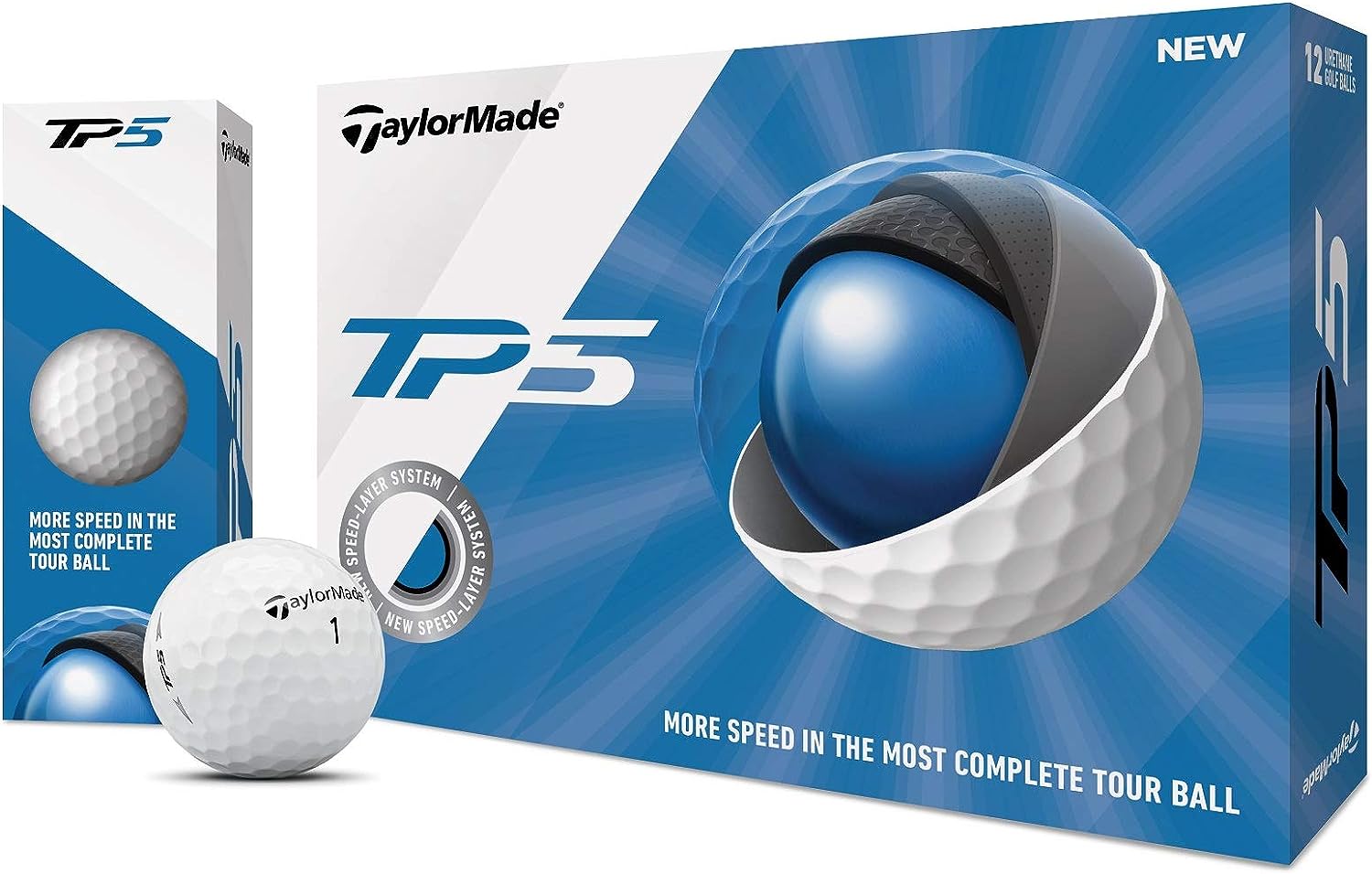 Prior Generation TP5 Golf Balls（8 Dozen Total 96）