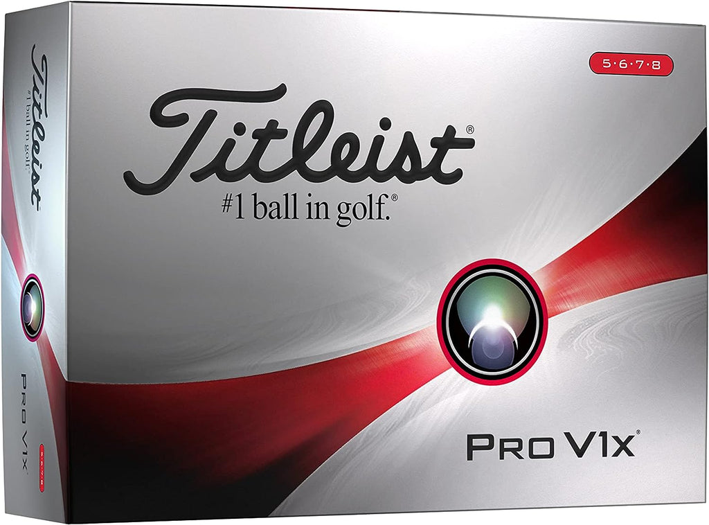 Titleist Pro V1x Golf Balls (One Dozen)