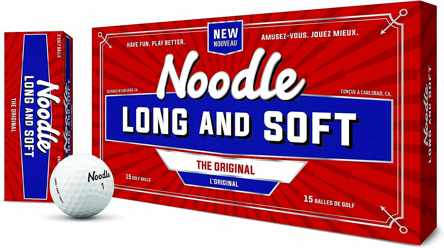 TaylorMade Noodle Long & Soft Golf Balls