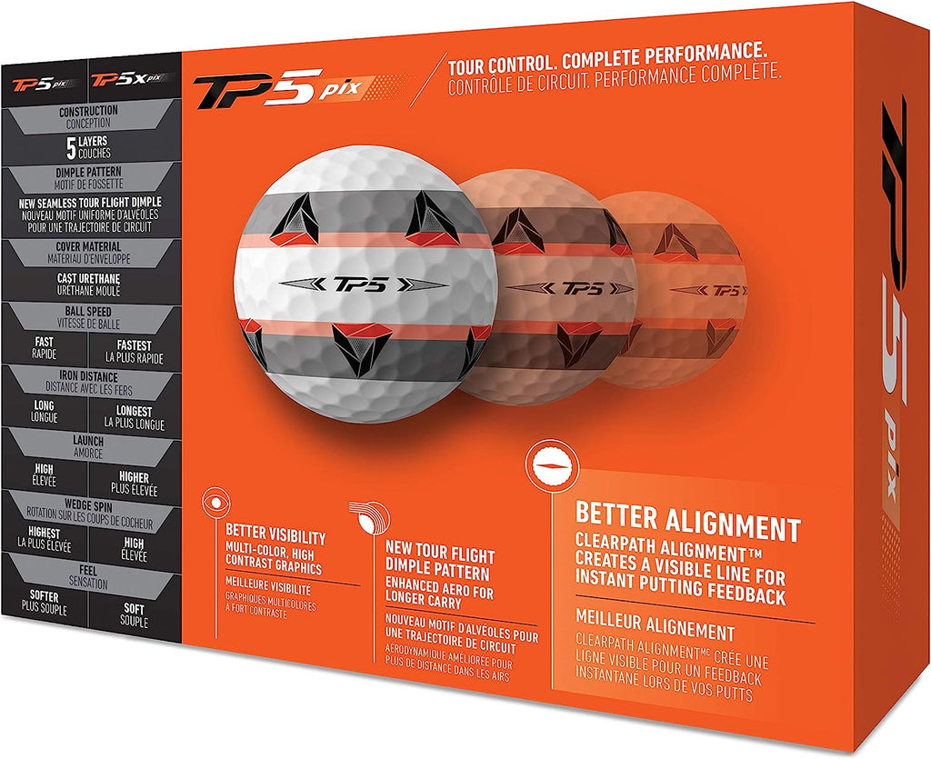 2021 Taylormade TP5 Golf Ball