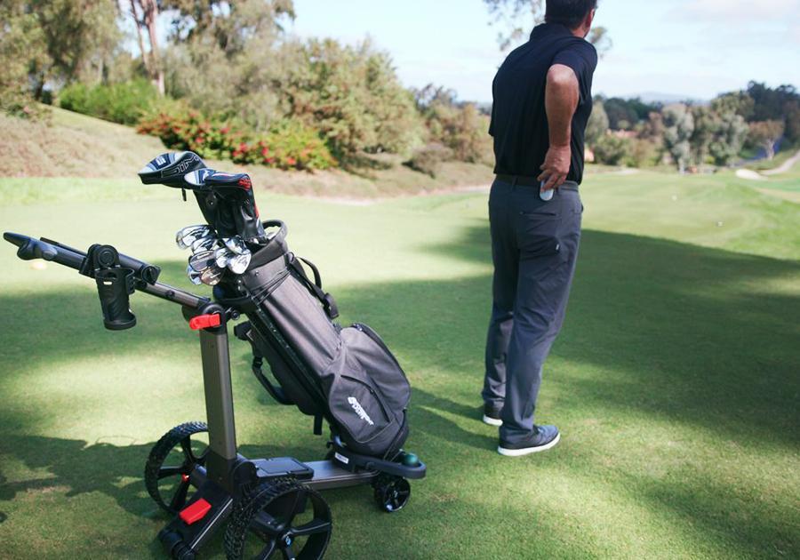 Last Day Sale Only $49.99 - Smart Follow Remote Control Lithium Golf Caddy