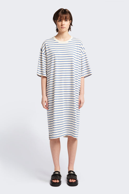 Nadir Dress Blue Stripe