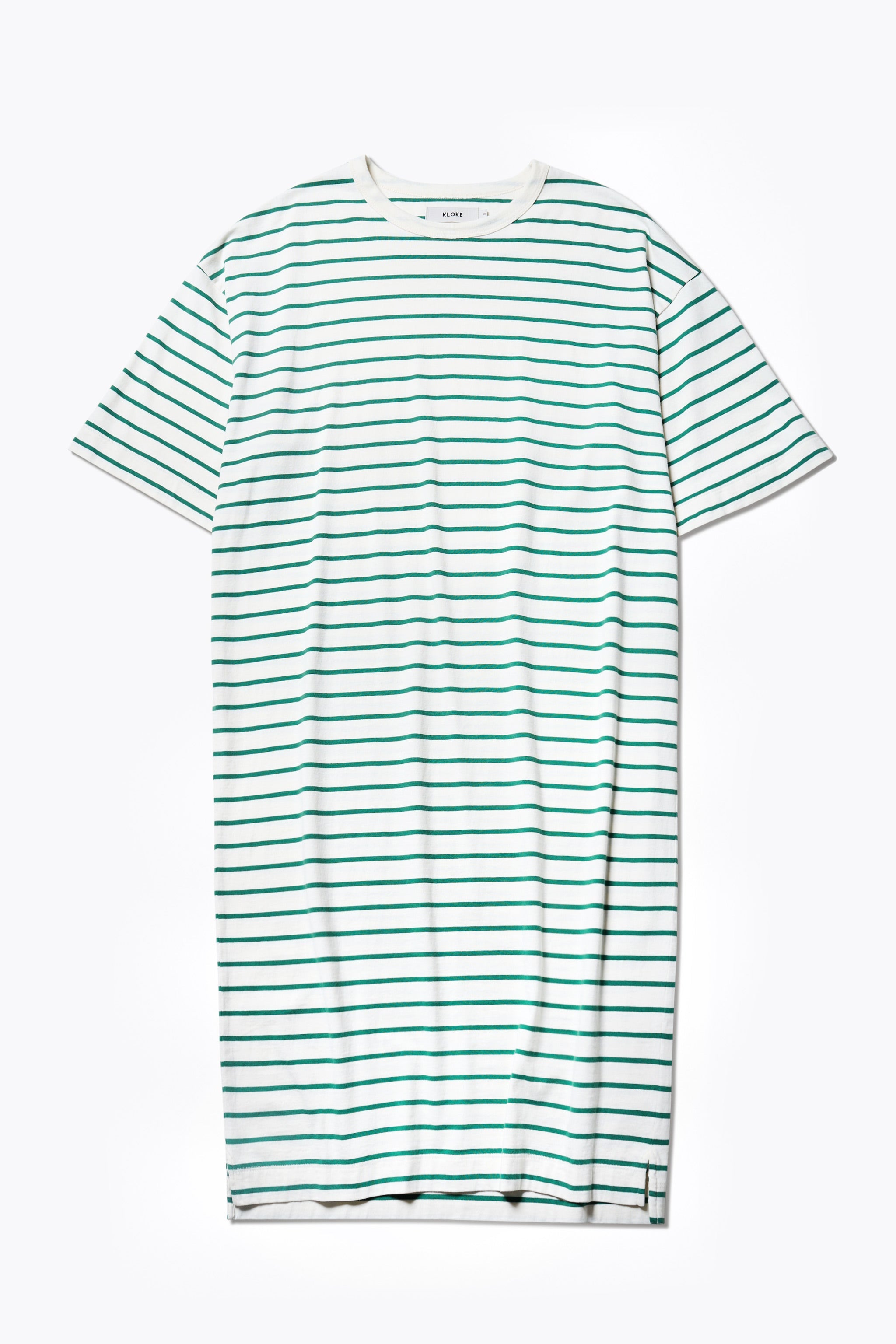 Nadir Dress Green Stripe