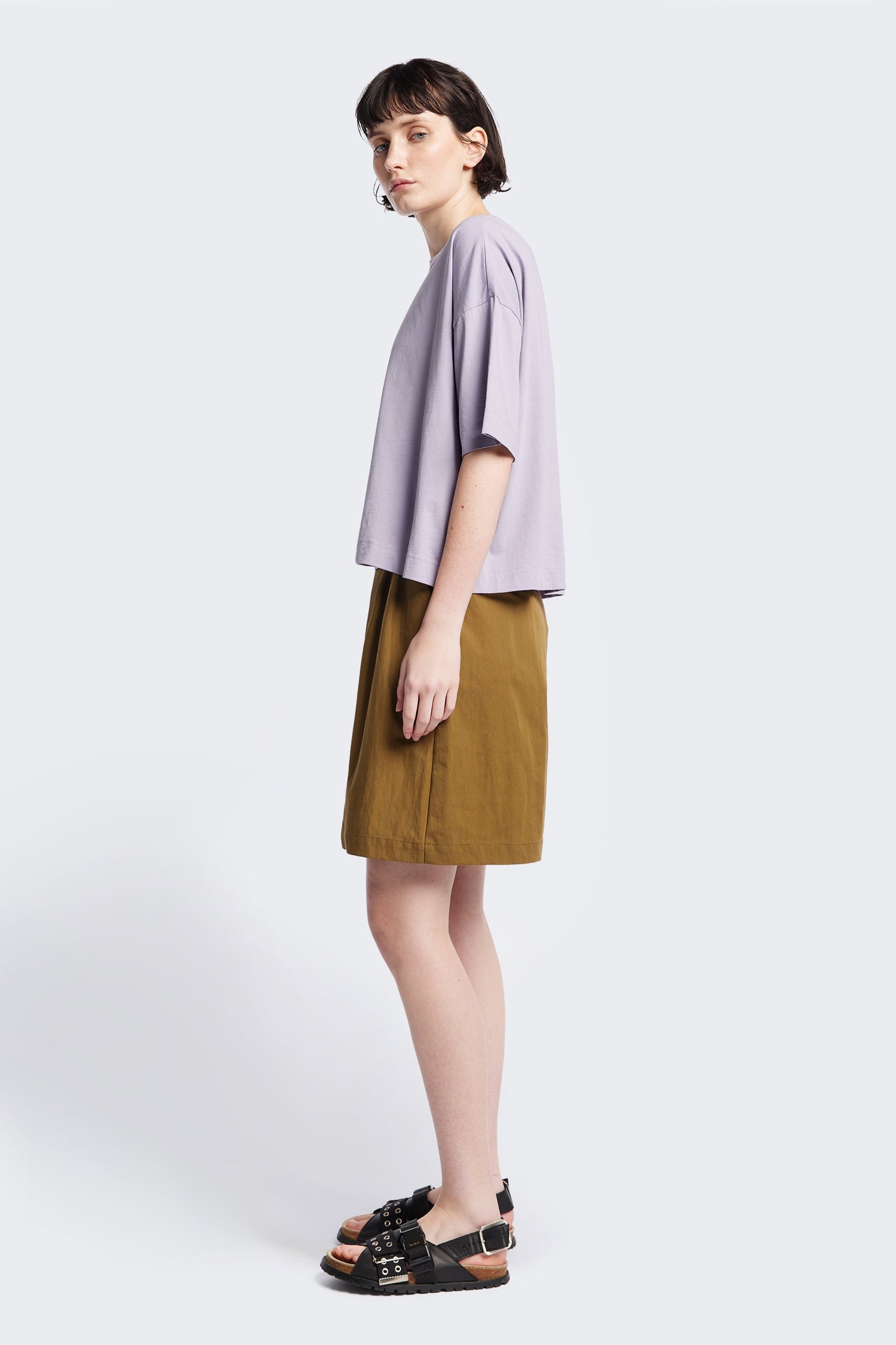 Depth Short Olive Brown
