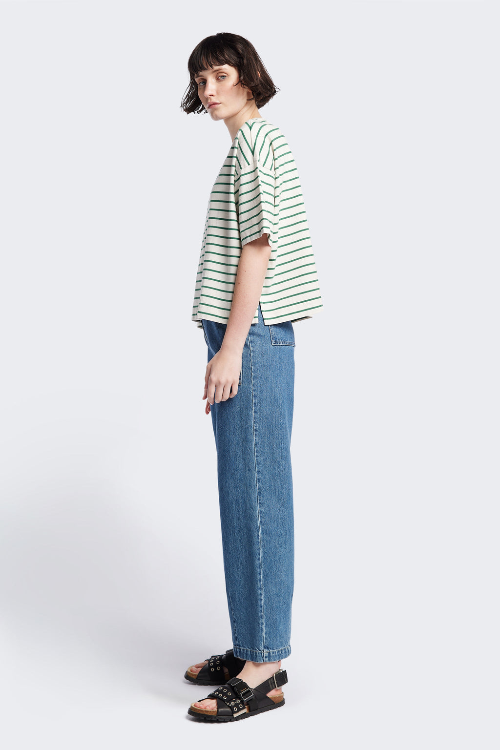 Interval Front Pocket Jean Mid Wash