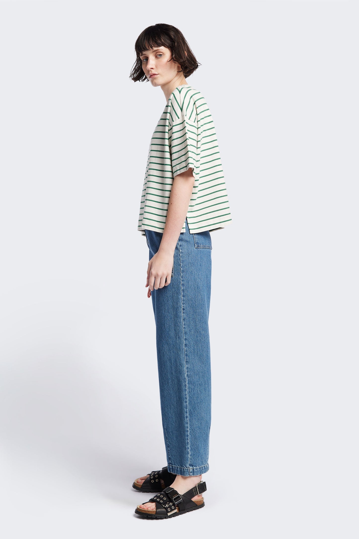 Interval Front Pocket Jean Mid Wash