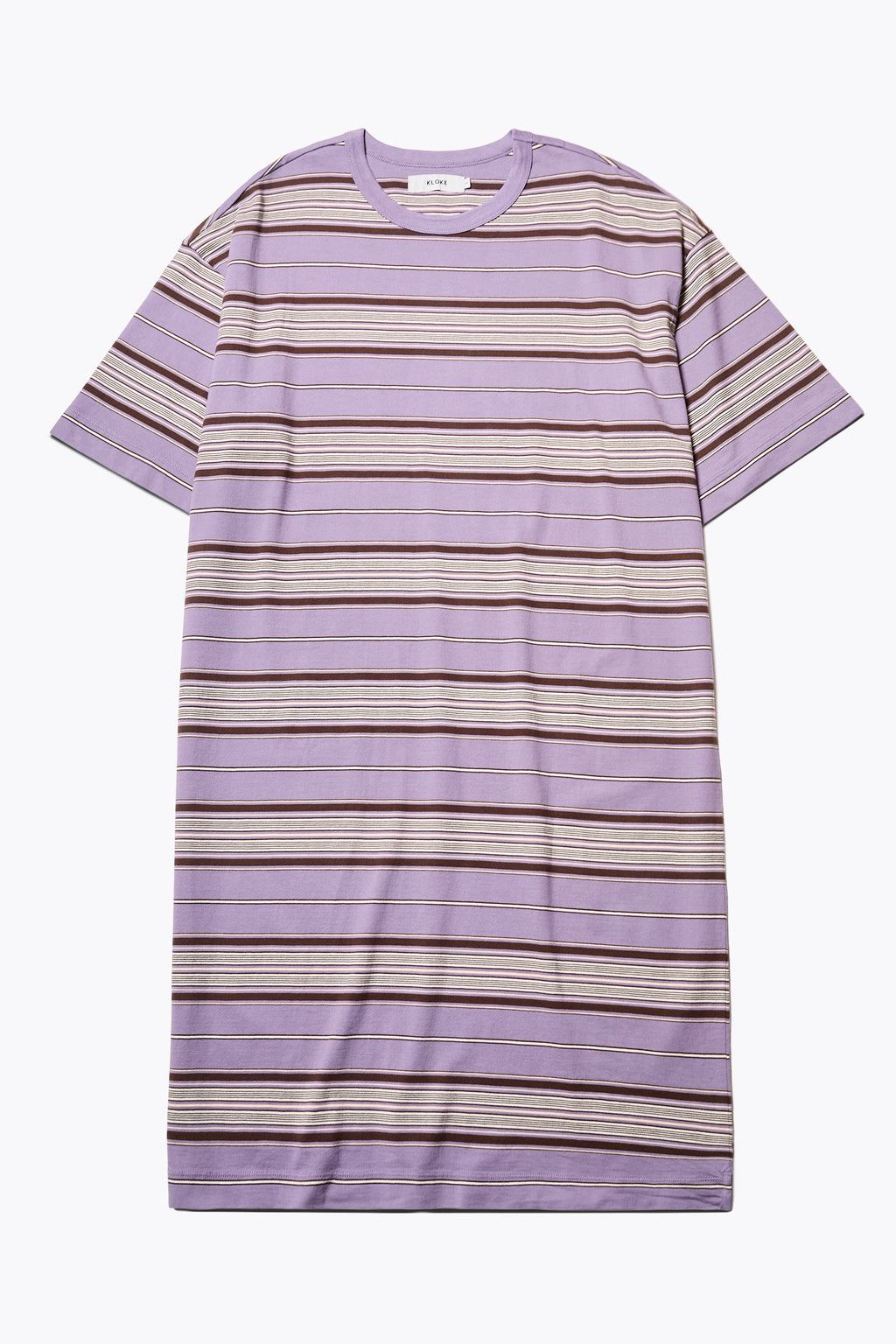 Nadir Dress Purple Stripe