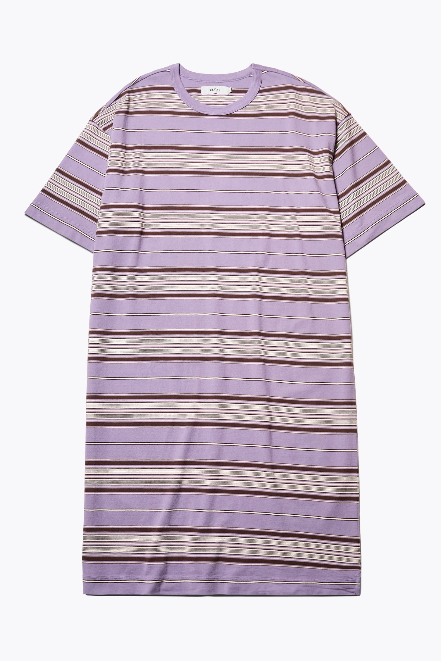 Nadir Dress Purple Stripe