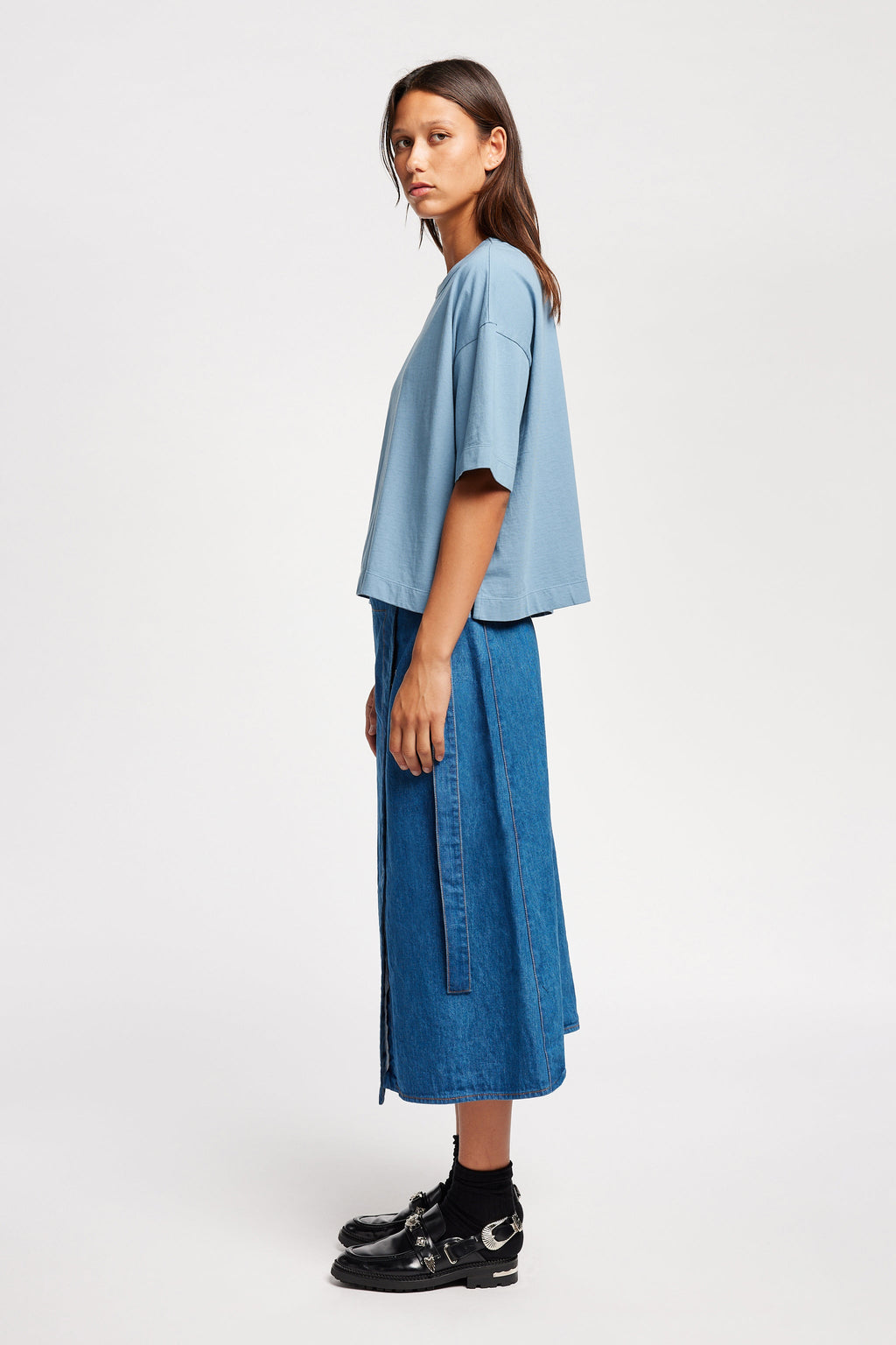 Obelisk Tee Blue