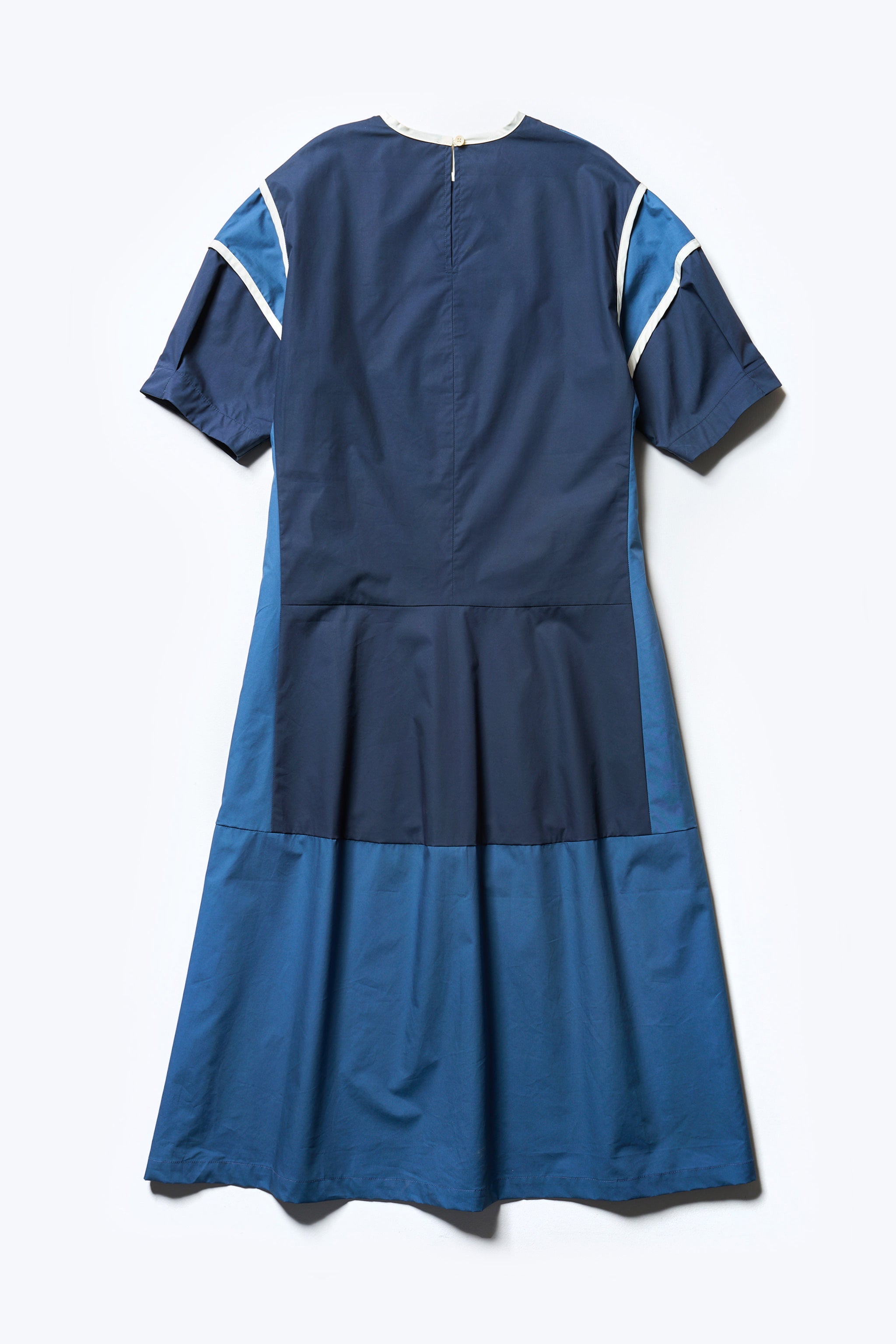 Patch Dress Blue