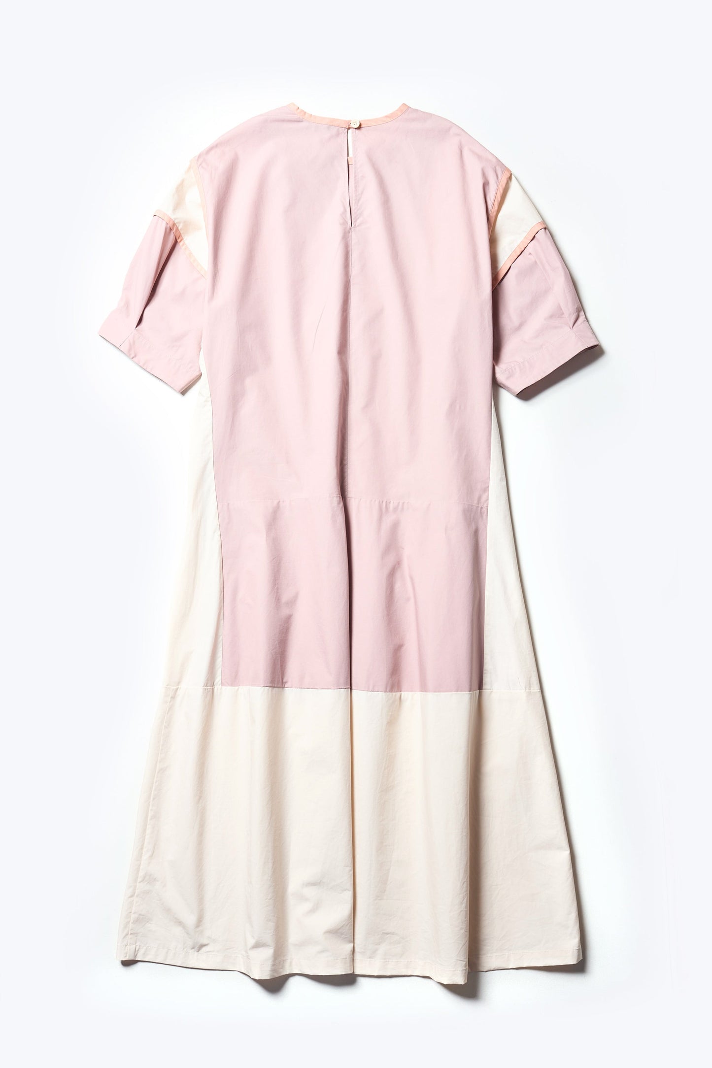 Patch Dress Pale Peach