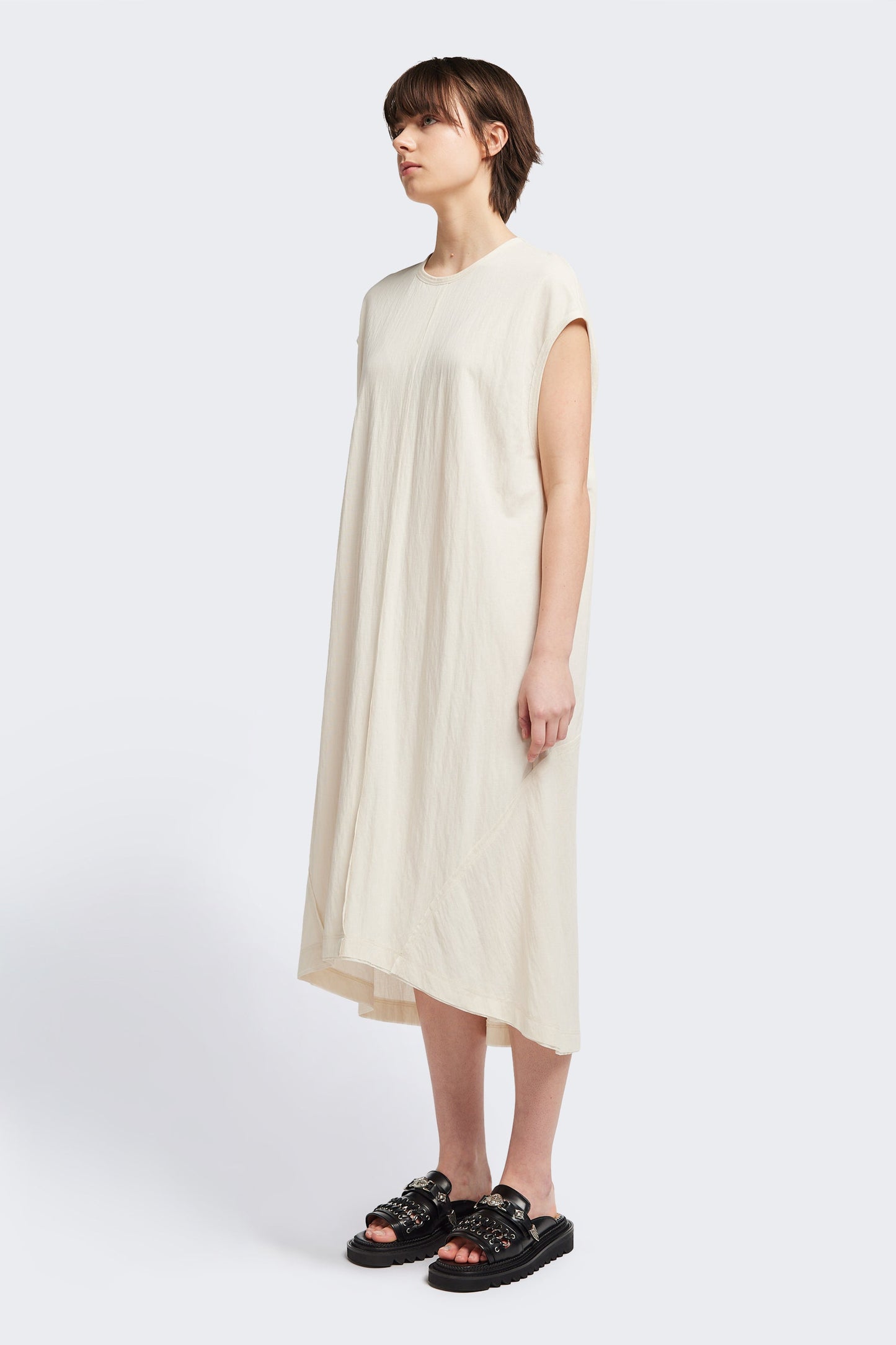 Recess Dress Ecru