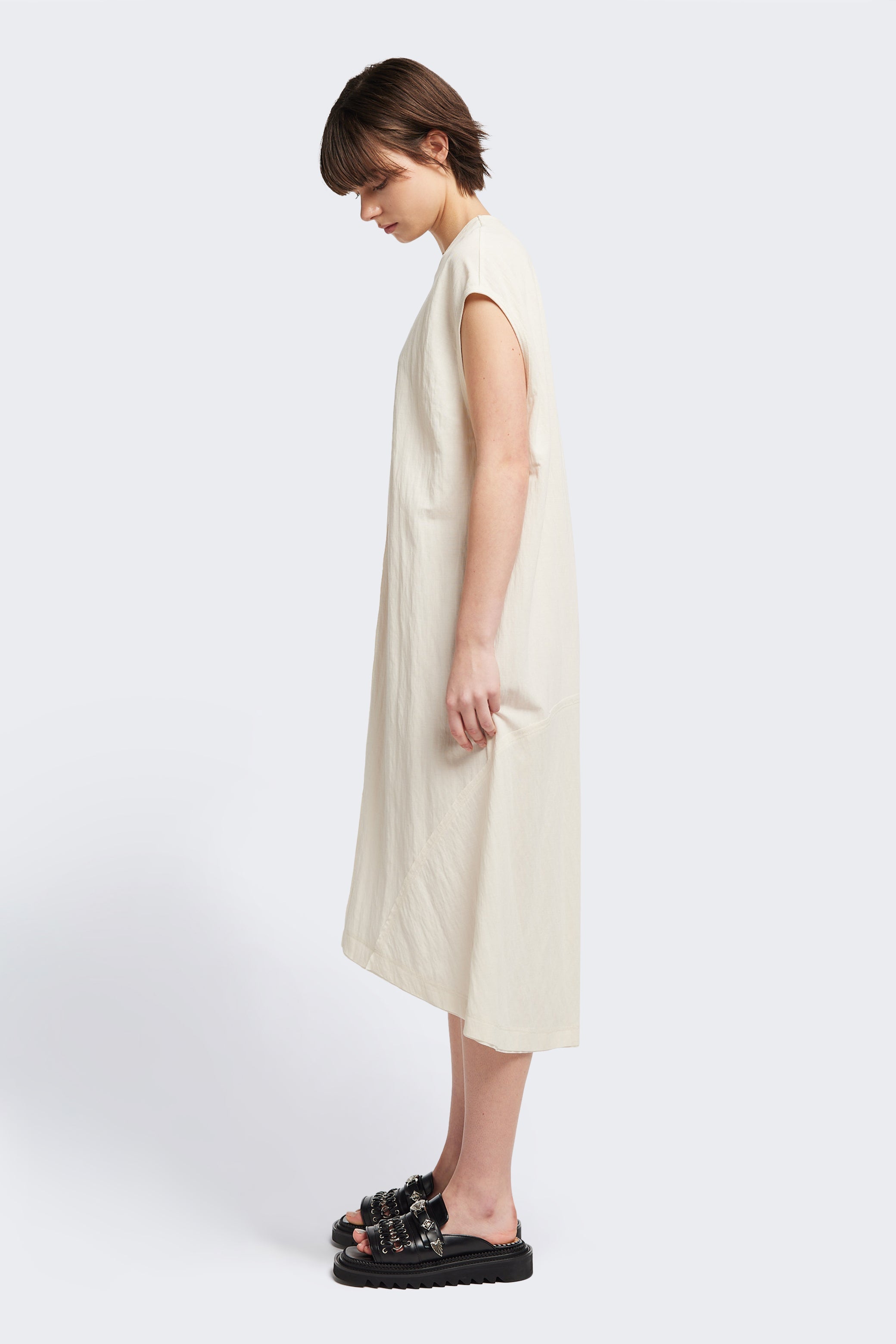 Recess Dress Ecru