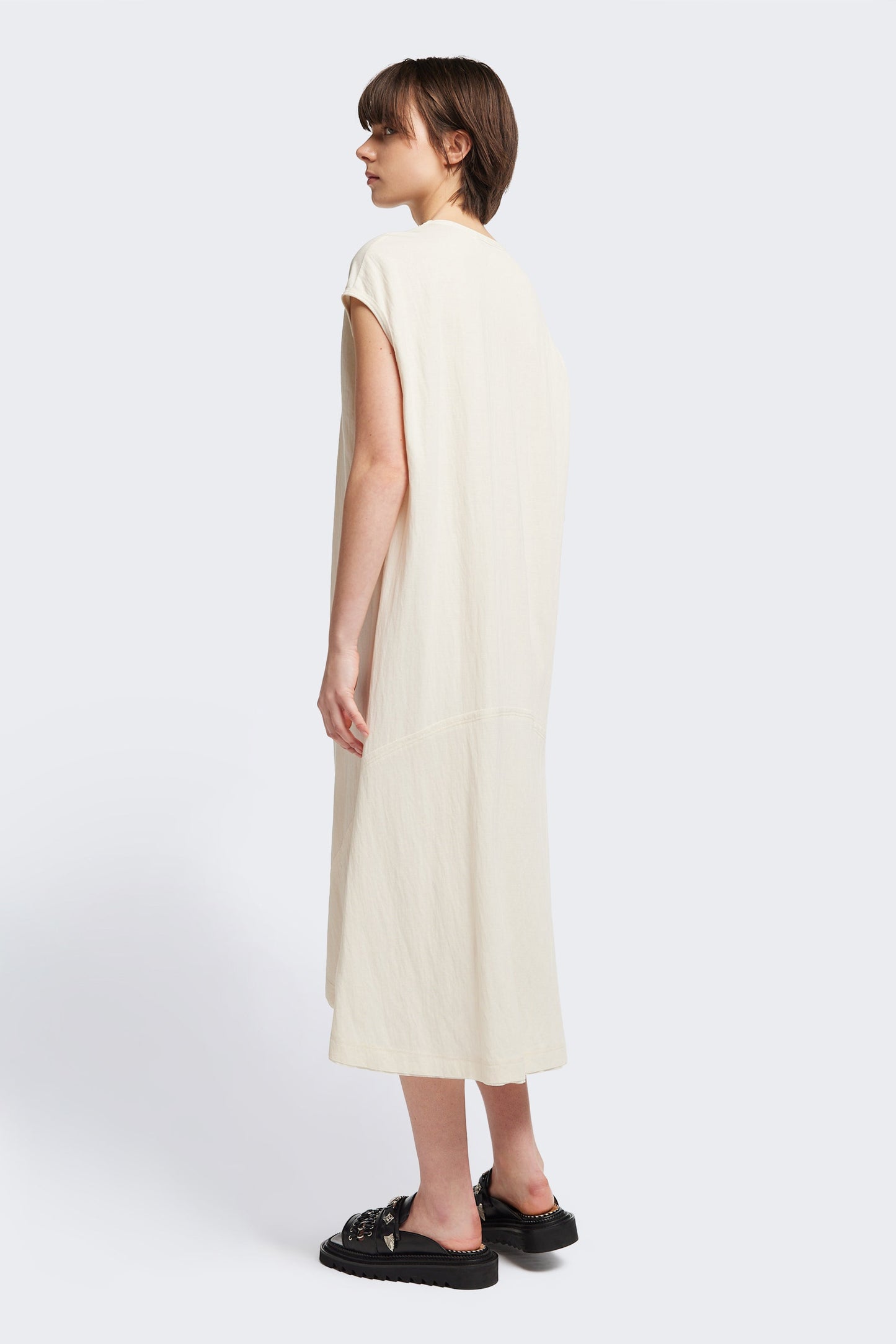 Recess Dress Ecru