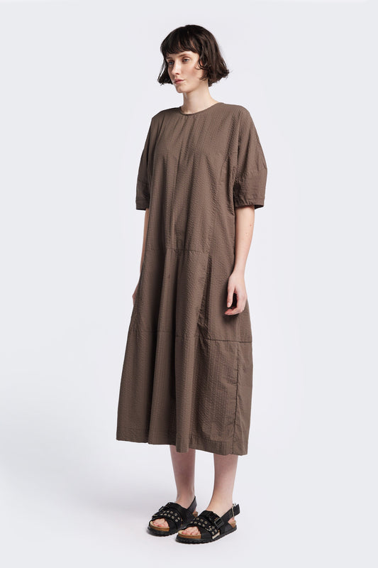 Scoria Dress Brown