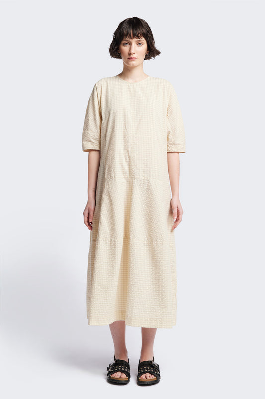 Scoria Dress Ecru