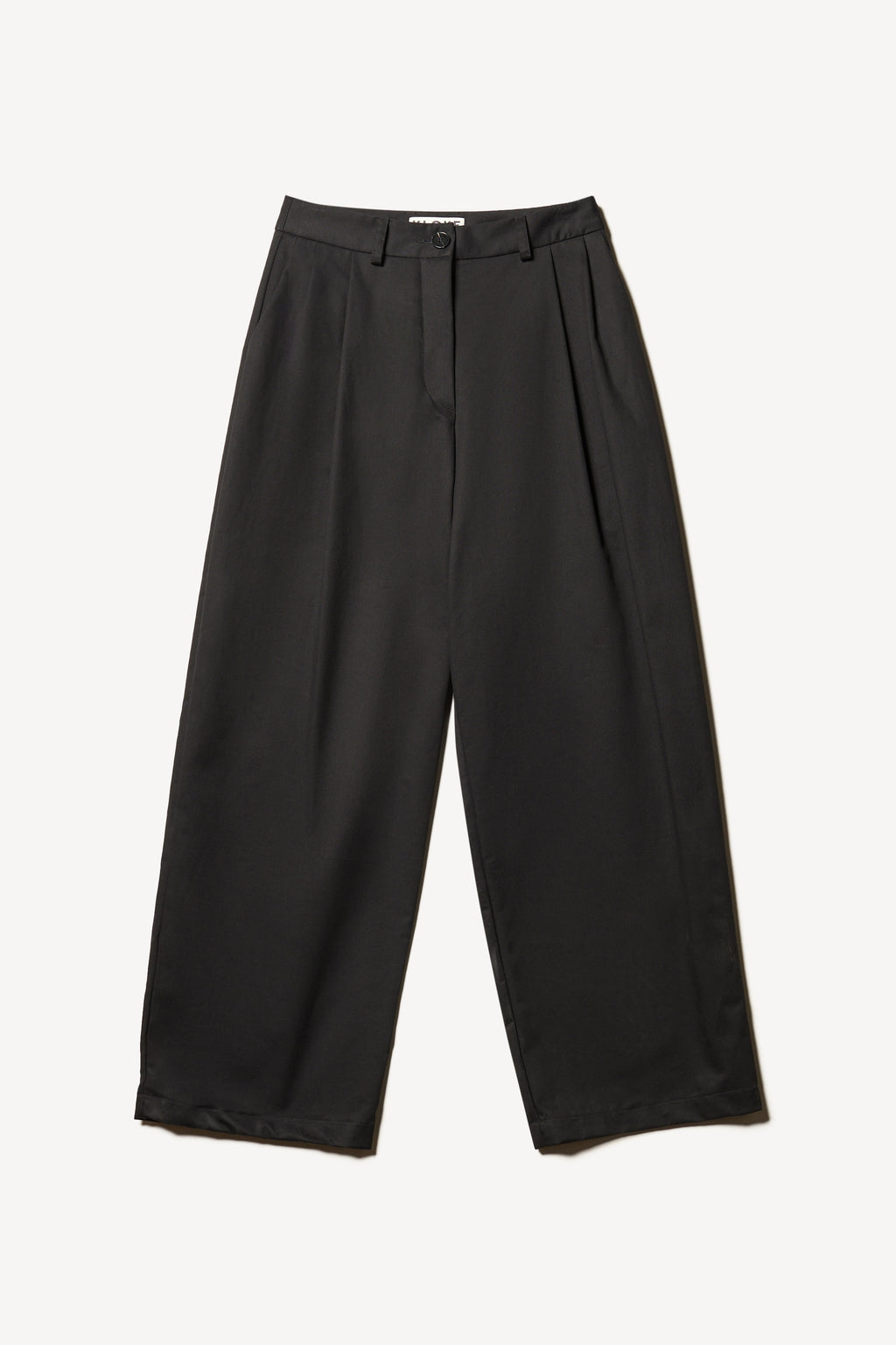 Seleno Pleat Pant Black