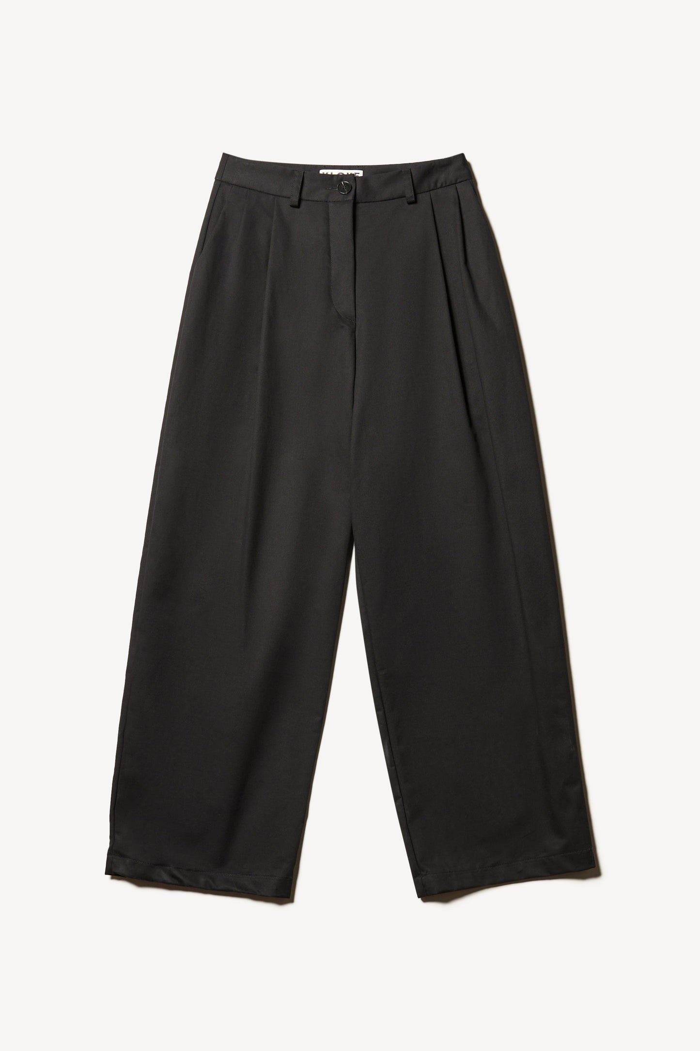 Seleno Pleat Pant Black