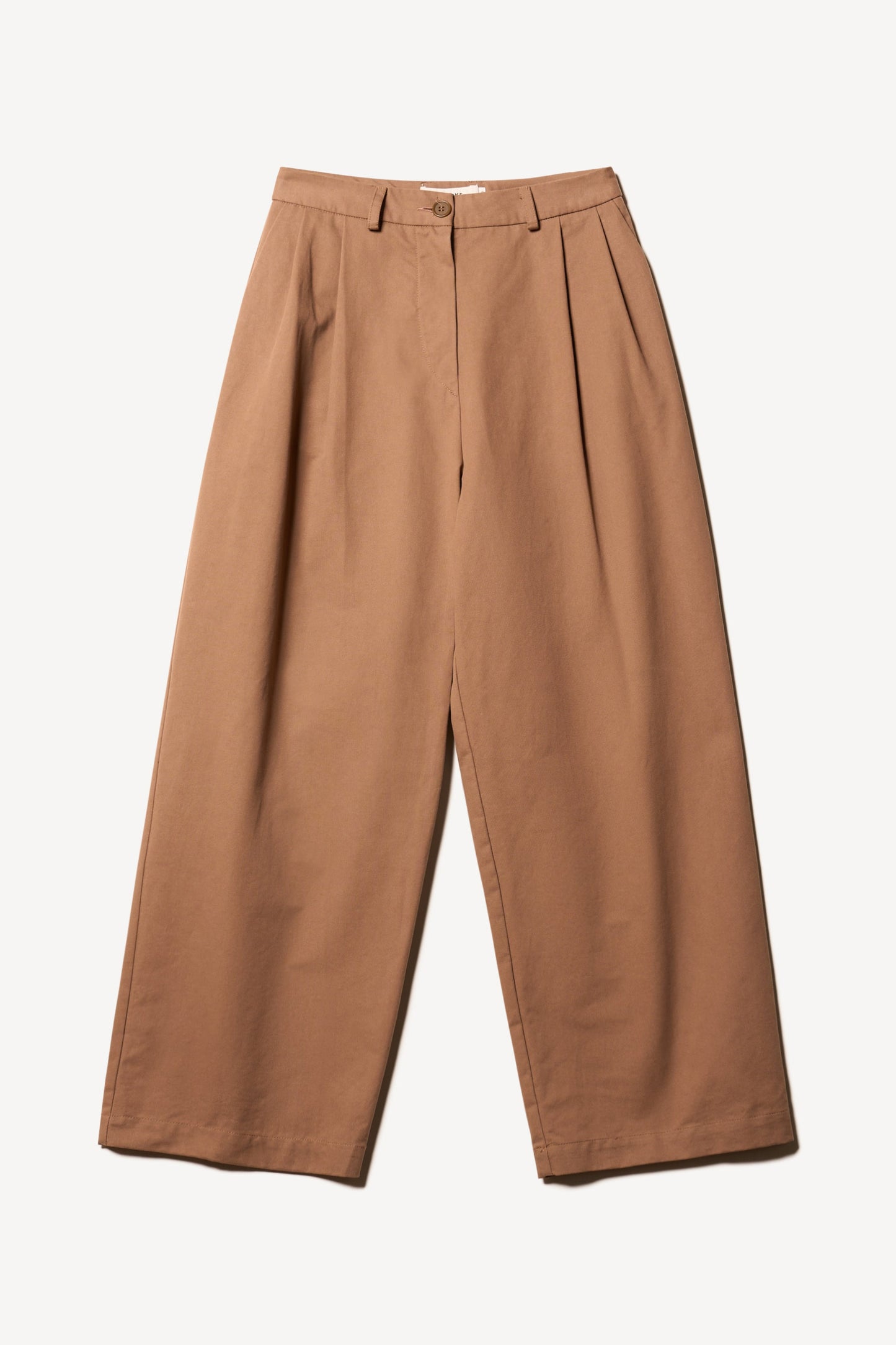Seleno Pleat Pant Clay