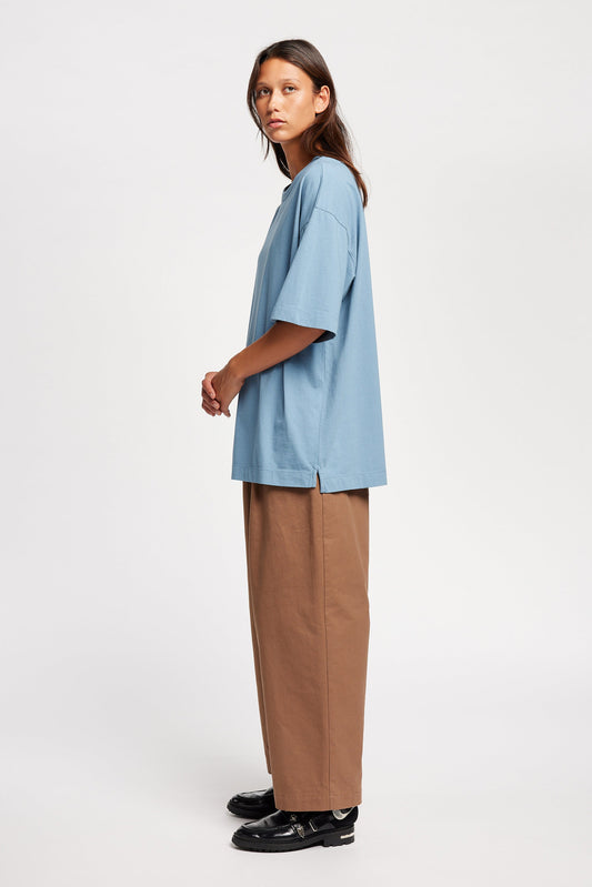 Seleno Pleat Pant Clay