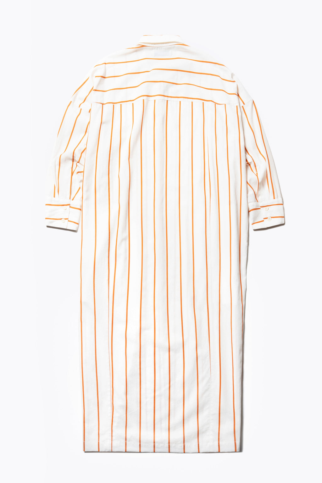 Sundown Shirt Dress Burnt Orange Stripe